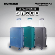 HUMMER HEXACON PP LUGGAGE-EXPANDABLE+SECURE ZIP+TSA - 18130620-24-28