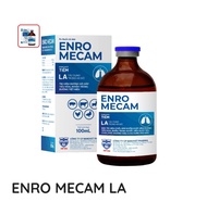 ENRO MECAM LA 20ml - Dứt điển viêm phổi hen suyễn nhiễm trùng huyết viêm vú liên cầu khuẩn.