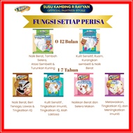 R-Rayon Al Ain Gold Goat Milk Formula 1-7 Years Lactose Proof Sensitive Skin 480Gram a box