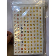 Wholesale bag of 10 smiley face icon stickers