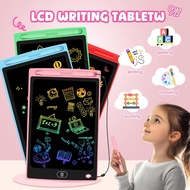 Handwriting LCD Writing Tablet 12 Inch Colorful Kids Drawing Board Papan Lukisan Grafiti
