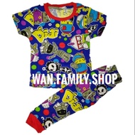 Pyjamas kid big Didi and friend mengantuk mumia baju tidur budak short sleeve I
