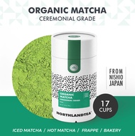 ผงมัทฉะออร์แกนิค เกรดพิธีชงชา 50g - Organic Matcha Ceremonial grade เมืองนิชิโอะ ประเทศญี่ปุ่น - Nor