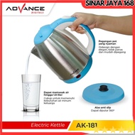 ELECTRIC KETTLE / KETTLE ADVANCE AK-151 181 251 ELECTRIC KETTLE 1.5 1.8 2.5 LITER