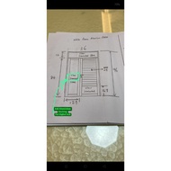 3 x 8ft main aluminium gate $1280