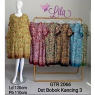 3-buttoned house dress