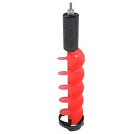 28in Ice Auger Kit Nylon Drill Steel Cutter 6in Cutting Diameter Ice Drill Auger with Positioner Ice