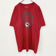 Used PRO LINE short-sleeved oversized print T-shirt, NFL Kansas City Chiefs, American football, KC, 