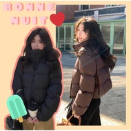 uzzlang Korean japanese Pinterest Christmas winter fall autumn puffer puffy nylon waterproof jacket 
