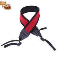 sun Skidproof neoprene red ne strap for dslr camera binocular nikon canon fuji shine