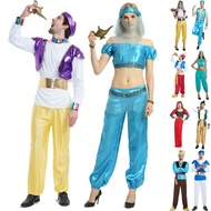 Luxurious Adult Princess Jasmine Aladdin Magic Lamp Halloween Costume