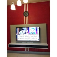 TV cabinet wall mount modern floating / kabinet tv moden gantung maximum 70 inch tv (2487095433)