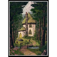 A Set Yuanqi Forest Pattern Diamond Painting Kit, DIY 5D Diamond Painting Mosaic Canvas Painting Mak