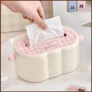 SQ2 Instagram-style creamy minimalist tissue box decoration for living room TV tabletop and bathroom