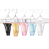 Sexy Men's Underwear Transparent For Boyfriend Stretch T-Back Hair Exposed Temptation Sexy T-Shaped Panties B640