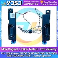 New Original Laptop Notebook Audio Speaker For MSI Katana GF66 GL66 MS-1581 MS-1582 S33-A020810-F33 