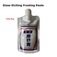 100g/200g Glass Etching Cream for DIY Tools Auto Glass Etching Paste for Self-design/Picture/Number/