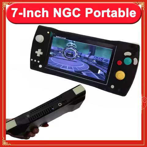 7-inch NGC Portable Game Console NGC Handheld Game Console Modified by NGC Motherboard for Nintendo 
