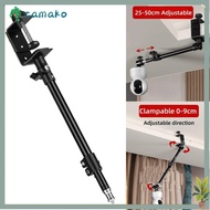 TAMAKO Mini Camera Holder, Clip Fixation Retractable Baby Monitor Bed Bracket, Camera Stand Accessor