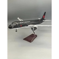 *𝙁𝙍𝙀𝙀 𝙆𝙀𝙔𝘾𝙃𝘼𝙄𝙉*47CM 7Canada Airways Airbus A320 Aircraft Model Diecast Metal Airplane Toy with Stand