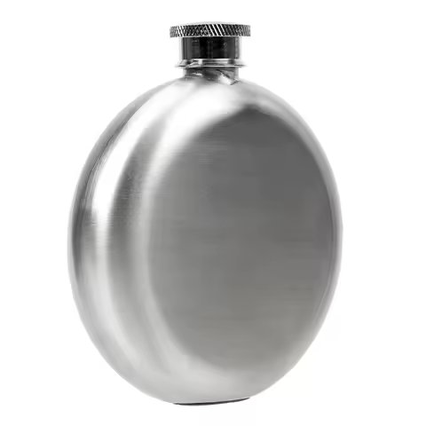 HILIFE Russian Liquor Pot Alcohol Hip Flasks 5 oz Wine Bottle Drinkware Accessories Portable Round W