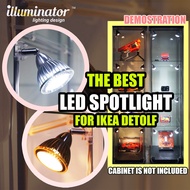 [2022 ALL NEW]THE BEST LED SPOTLIGHT Spot Lighting Kits For IKEA DETOLF (No Cabinet)