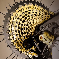 1MY KMC Bike Chain X9 X10 X11 X12 Bicycle Road Bike Crankset for Shimano Bikes Parts PP214