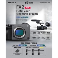 Sony Cinema Line FX2 | Full-frame Cinema Camera XLR Handle Unit ( Sony Malaysia Warranty )