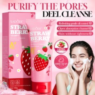 Wholesale Cleanser 100gvc Moisturizing Foreign Trade Strawberry Skin Care Products Facial Cleanser R