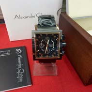 jam tangan analog pria alexandre christie AC 6182 MC all steel