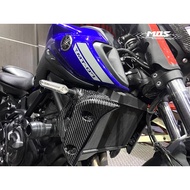 MOS 水箱左右側蓋 碳纖維 卡夢 (真空) 適用MT07 MT-07 (2021-2023年) 1個