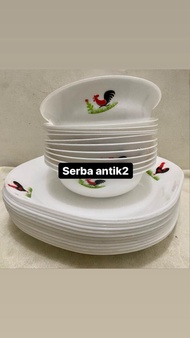 SERBA ANTIK 2 || PROMO MANGKOK AYAM JAGO DAN PIRING AYAM JAGO ANTI LENGKET DAN TAHAN PANAS BARANG DI