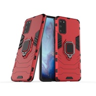 (Red) Samsung Galaxy S20 Ultra Iron Man Smart Magnetic Stand Phone Case Casing CoverCases Covers