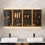 BW88# Wall-Mounted Top Cabinet Storage Cabinet Dining Room Glass Door Wall Cupboard Bathroom Locker Kitchen Wall Cabinet