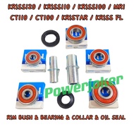 KRISS120 KRISS110 KRISS100 MR1 CT110 CT100 KRISTAR - HUB RIM BEARING BUSH COLLAR TAYAR BUYUNG TYRE C