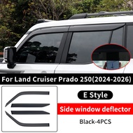 Window Deflectors For Toyota Land Cruiser 250 Prado LC250 2024 2025 1958 Rain Guards Upgrade Decorat