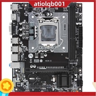 H61-M Desktop Motherboard LGA1155 CPU Support M.2 NVME SSD 2XDDR3 Small Board with Display Input VGA HDMI-Compatible