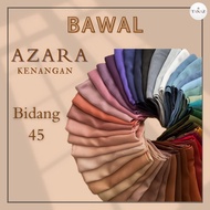 [SG] TUDUNG BAWAL COTTON PLAIN AZARA KENANGAN BIDANG 45" (NO TAG)