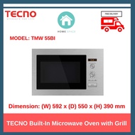 Tecno Built-In Microwave Oven With Grill, Tmw 55BI