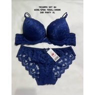 Triumph overrun factory reject BRA 38B panty XL