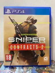 （中古二手）PS4遊戲 狙擊之王 幽靈戰士 契約2 Sniper Ghost Warrior Contracts 2 歐版中英文版