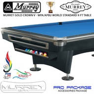 terbaru murrey gold crown v 9 ft pool table - meja billiard 9 feet - tournament