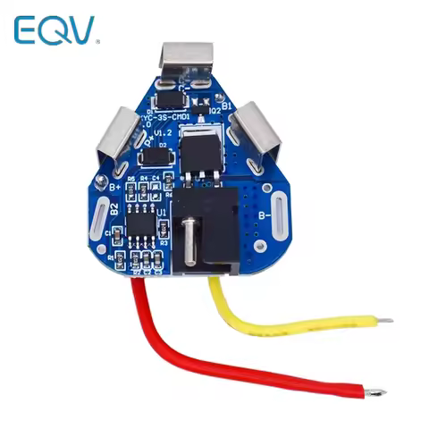 3S 12.6V 6A BMS Li-ion Lithium Battery Protection Board 18650 Power Bank Balancer Battery Equalizer 