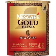 Nestlé Nescafe Gold Blend Decaffeinated Eco &amp; System Pack (powder) 60g