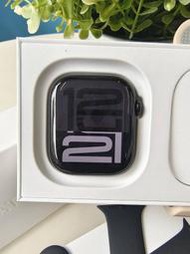 【艾爾巴二手】Apple Watch S10 GPS 46MM曜石黑鋁金屬+運動錶帶#智慧手錶#保固中#大里店WX925