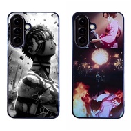 Phone Case cover for SAMSUNG GALAXY A56 5G A17 A06 Akaza Demon Slayer aesthetic black Protection