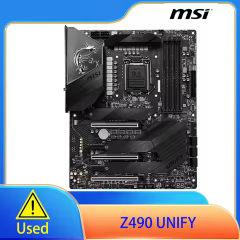 MSI MEG Z490 UNIFY Intel Z490 DDR4 ATX Intel Motherboard