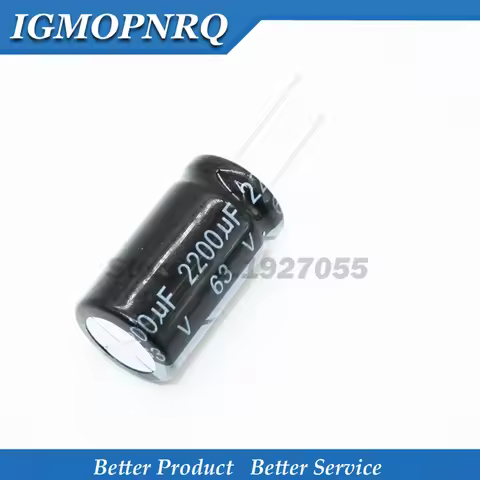 5PCS 63v2200uf 18*31 63v 2200uf 18x31 Electrolytic capa Electrolytic capacitor new