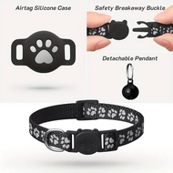 Pet Cat Dog Collar with Apple Find My GPS Tracker Waterproof Reflective Kitten Puppy Location Collar