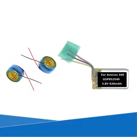 3.8V 620mAh GSP852540 / 3.85V 0.231Wh GSP1254 Battery For Beyerdynamic Amiron 300 TWS Earbuds Gaming